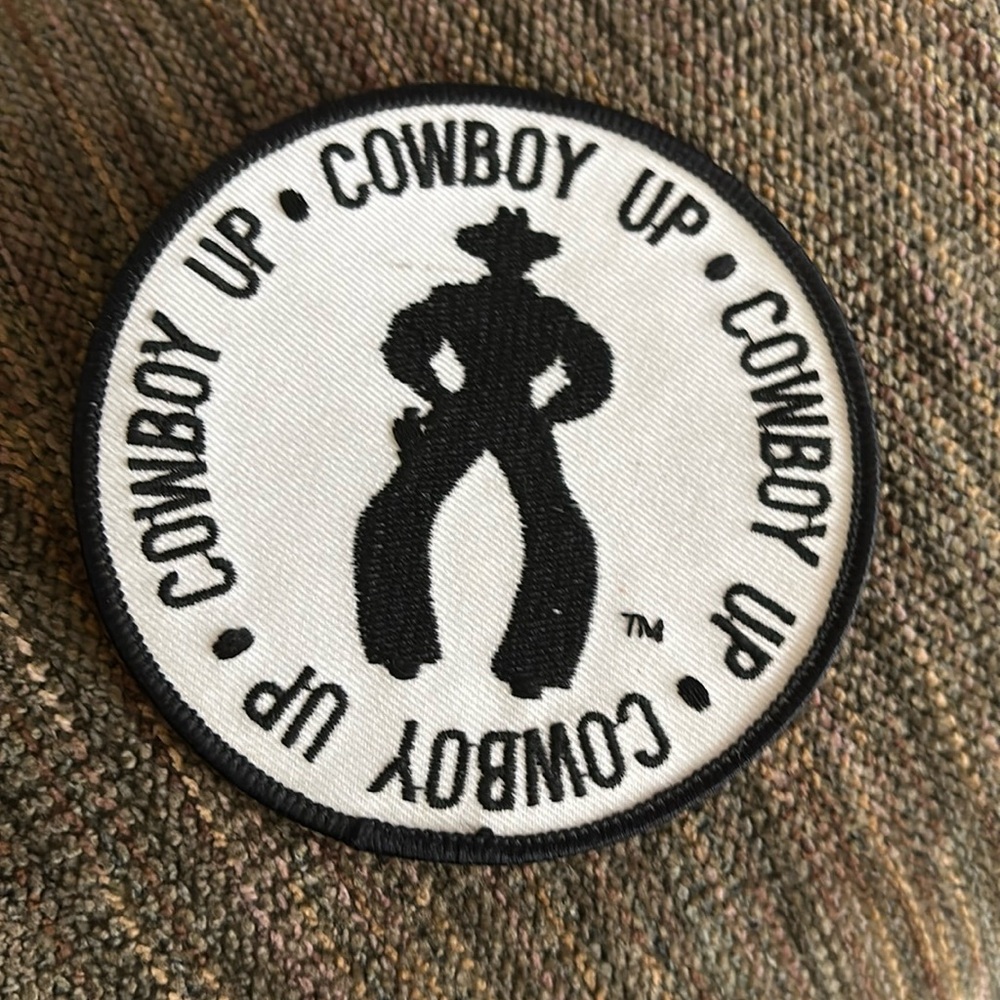 Cowboy Up Patch